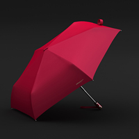 OLYCAT płaski Parasol automatyczny deszcz kobiety Ultralight Travel Parasol słoneczny dziewczyny anty UV przenośne parasole składane 6 żeber Parasol 5